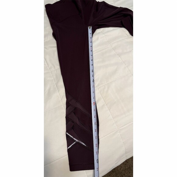 Lululemon Speed Up Tight 4 Black Cherry Women’s 25” Yoga Leggings Gym - Picture 10 of 10